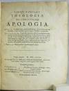 Theologiae vere Christianae Apologia