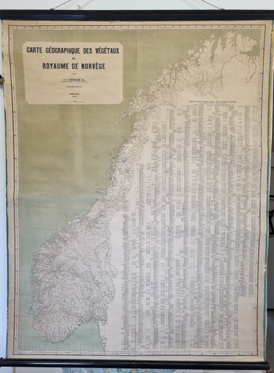 Carte géographique des végétaux du Royaume de…