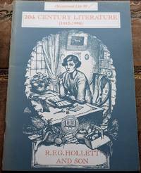 R F G HOLLETT & SON Occasional List 99 20th Century Literature (1885-1990)