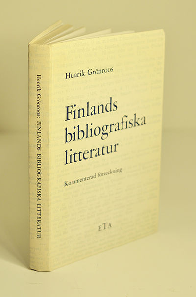 Finlands bibliografiska litteratur. Kommenterad…