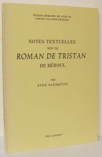 Notes textuelles sur le Roman de Tristan de…