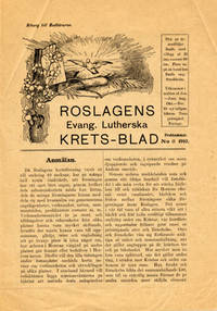 Roslagens  Evang. Lutherska krets-blad.…