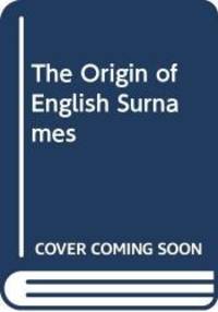 image of Origin of English Surnames