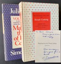Mastering the Art of French Cooking (in 2 Vols. -- Both Volumes True 1st Editions, Vol. II Signed)