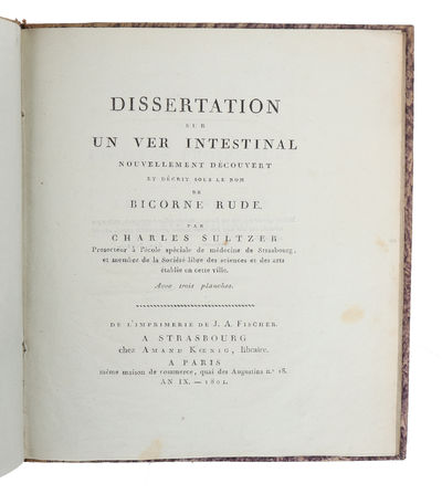 Dissertation sur un er intestinal nouvellement…