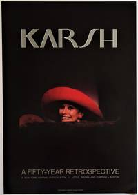 cover of KARSH: A Fifty-Year Retrospective (Publisher's Promotional Poster)