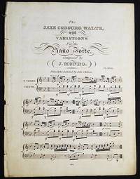 The Saxe Cobourg Waltz, with Variations for the Piano Forte, composed by J. Monro