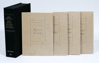 Biens Nouveaux": Rrose Sélavy; La Canne du Destin (The Cane of Destiny); Le Chasseur Gracchus (The Gracchus Hunter); Sondue (Sounded)