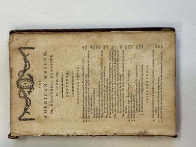 THE AMERICAN MUSEUM, OR, UNIVERSAL MAGAZINE, FOR JUNE 1791. WITH, AMONG OTHER INTERESTING ARTICLES, 'ADDRESS OF THE HEBREW CONGREGATION IN NEWPORT, RHODE-ISLAND, TO THE PRESIDENT OF THE UNITED STATES OF AMERICA, AUGUST 17, 1790'