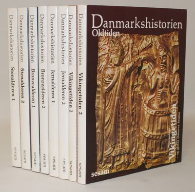 Sesams Danmarkshistorien. Komplet 8 bd..