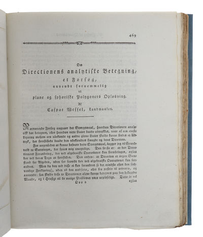 Nye Samling af det Kongelige Danske Videnskabers Selskabs Skrifter. Deel 1 - 5. (Volume 1 to 5 - all that was published).  - [COMPLETE SET OF THE SECOND SERIES OF THE TRANSACTIONS OF THE ROYAL DANISH SOCIETY OF SCIENCE] (photo 6)
