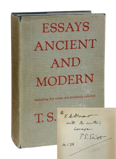 Essays Ancient and Modern