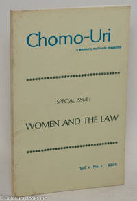 cover of Chomo-uri: a women's multi-arts magazine. Vol. 5, No. 2: Special Issue; Women and the Law