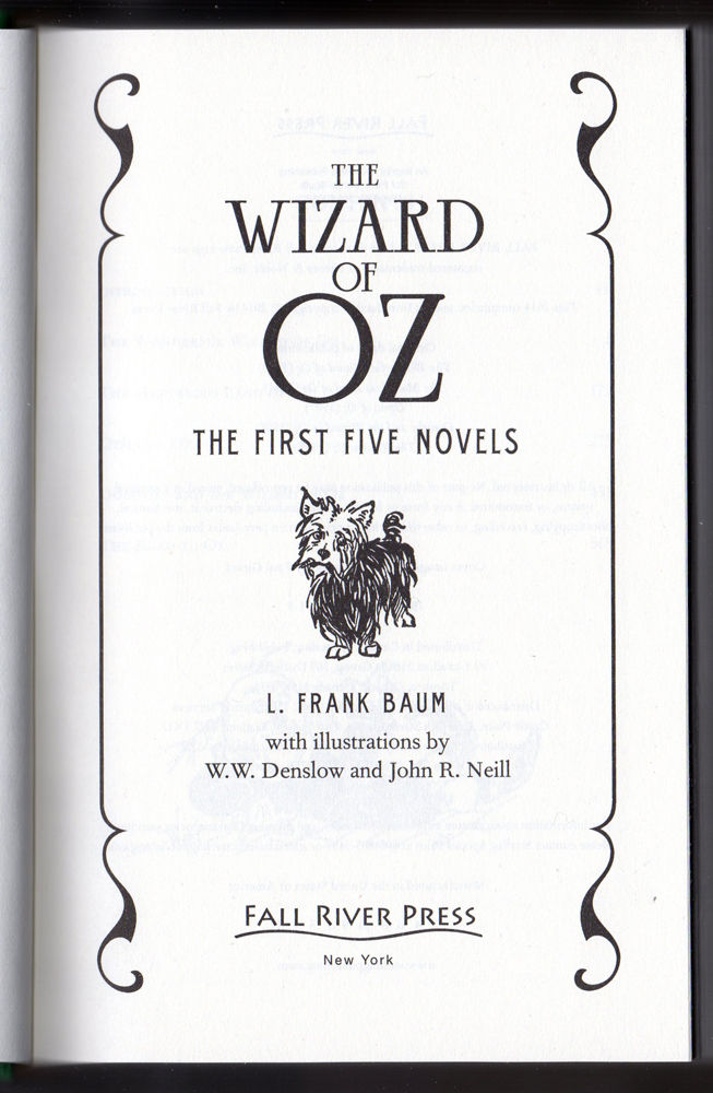 The Wizard of Oz: The First Five Novels (Fall River Classics