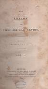 The Literary and Theological Review. Volume II