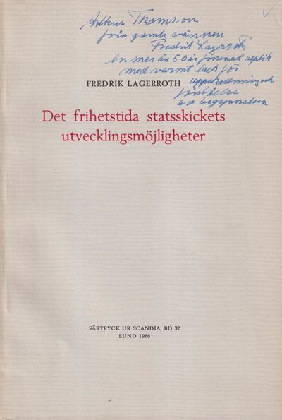 Det frihetstida statsskickets…