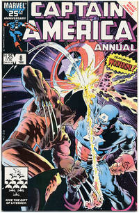 CAPTAIN AMERICA ANNUAL No. 8 (Sept. 1986) - featuring WOLVERINE (NM)