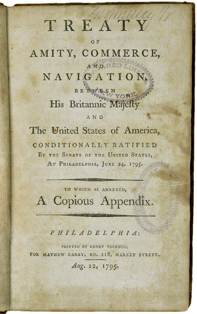 TREATY OF AMITY, COMMERCE, AND NAVIGATION, BETWEEN HIS BRITANNIC