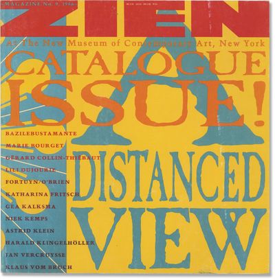 Zien: No. 9 / 1986: Catalogue Issue (Softcover)