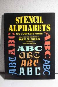 Stencil Alphabets 100 Complete Fonts