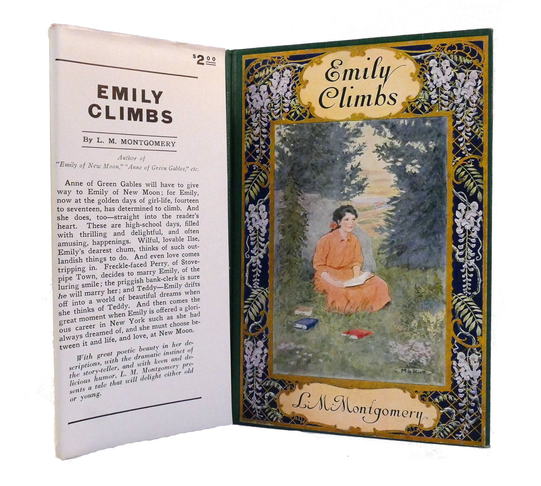 EMILY CLIMBS by L. M. Montgomery | Hardcover | 1925 | Frederick A