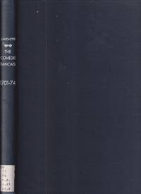 The Comedie Francaise, 1701-1774: Plays, Actors, Spectators, Finances  (Transactions of the American Philosophical Society. New Series - Volume  41, Part 4)