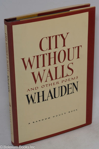 New York: Random House, 1971. Hardcover. ix,124p., very good US reprint edition in boards with cloth...
