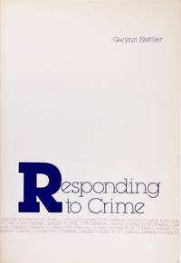 Responding to Crime (Criminal Justice Studies)