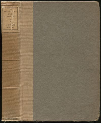 Boston: The Atlantic Monthly Press, 1924. Hardcover. Good. Later printing. Octavo. 373pp. Rear gutte...