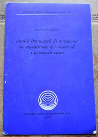 image of Analysis Of The Methods Of Correction : The Mixing Of The Punched Tapes And The Video-display Terminals / Analisi Dei Metodi Di Correzione : La Miscelazione Dei Nastri Ed I Terminali Video