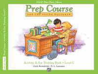 Alfred's Basic Piano Prep Course - Activity and Ear Training Book, Level C