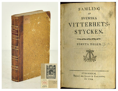 Samling af svenska vitterhets-stycken. Första…