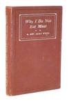 Why I Do Not Eat Meat [Vegetarianism & Radical Religion] [The Pillar of Fire Church]