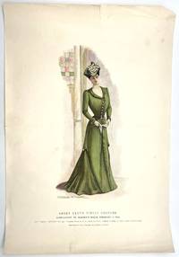 Supplement to Harper's Bazar - February 4, 1899, Green Cloth Street Costume, Ethel Rose
