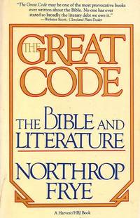 The Great Code: The Bible and Literature.
