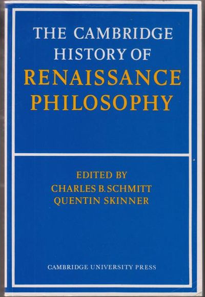 The Cambridge History of Renaissance Philosophy.