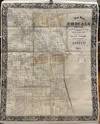 NEW MAP OF CHICAGO, Comprising the Whole City Taken from Lowe’s Map with All the Recent Additions, Subdivisions, & Extensions