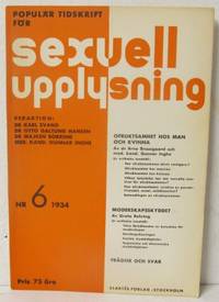 Populär tidskrift för sexuell upplysning. Nr 6.…
