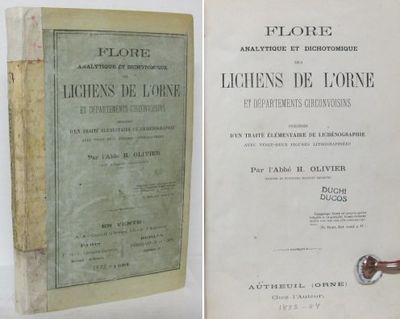 Flore analytique et dichotomique de lichens de…