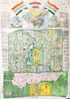 (MAP-BEIJING) LATEST MAP OF PEKING AND CHINA  最新版北京和中国地图