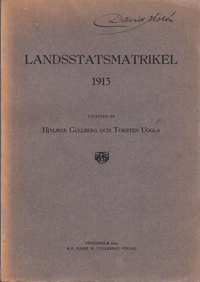 Landsstatsmatrikel 1913.
