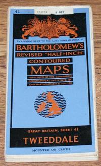 image of Tweeddale - Bartholomew's Revised "Half-Inch" Contoured Maps, Great Britain Sheet 41
