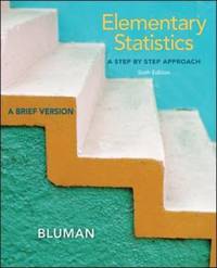 Elementary Statistics : A Brief Version by Bluman - 2012