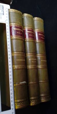 The Plays of William Shakespeare. Illustrated. Complete Set in 3 Volumes by William (edited & annotated by Charles & Mary Cowden Clarke) Shakespeare - Hardcover - from Eurobooks Ltd (SKU: 1356)