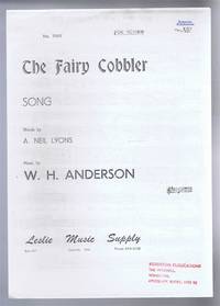 cover of The Fairy Cobbler, Song. No. 7007. Middle D to E