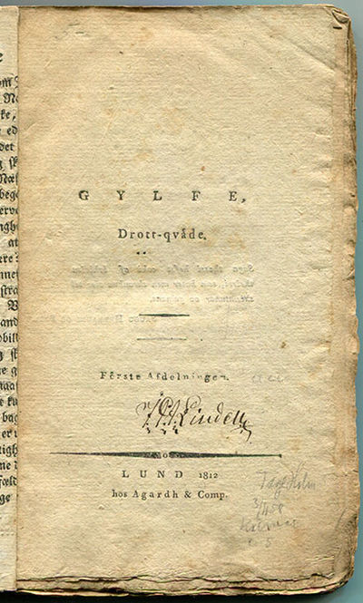 Gylfe, drott-qväde. Förste avdelningen.