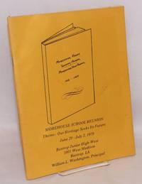 image of Morehouse School Reunion. Theme: Our heritage seeks its future. June 29-July 2, 1978