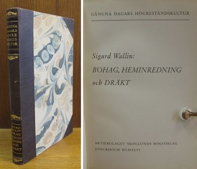Bohag, heminredning och dräkt.