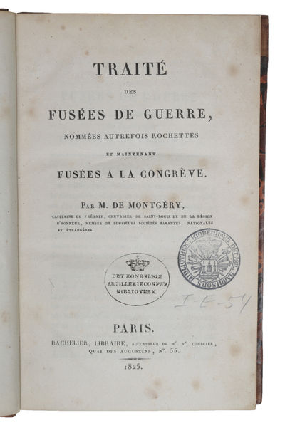 Traité des Fusées de Guerre, nommées autrefois Rochettes et maintenant Fusées a la Congrève. (photo 2)
