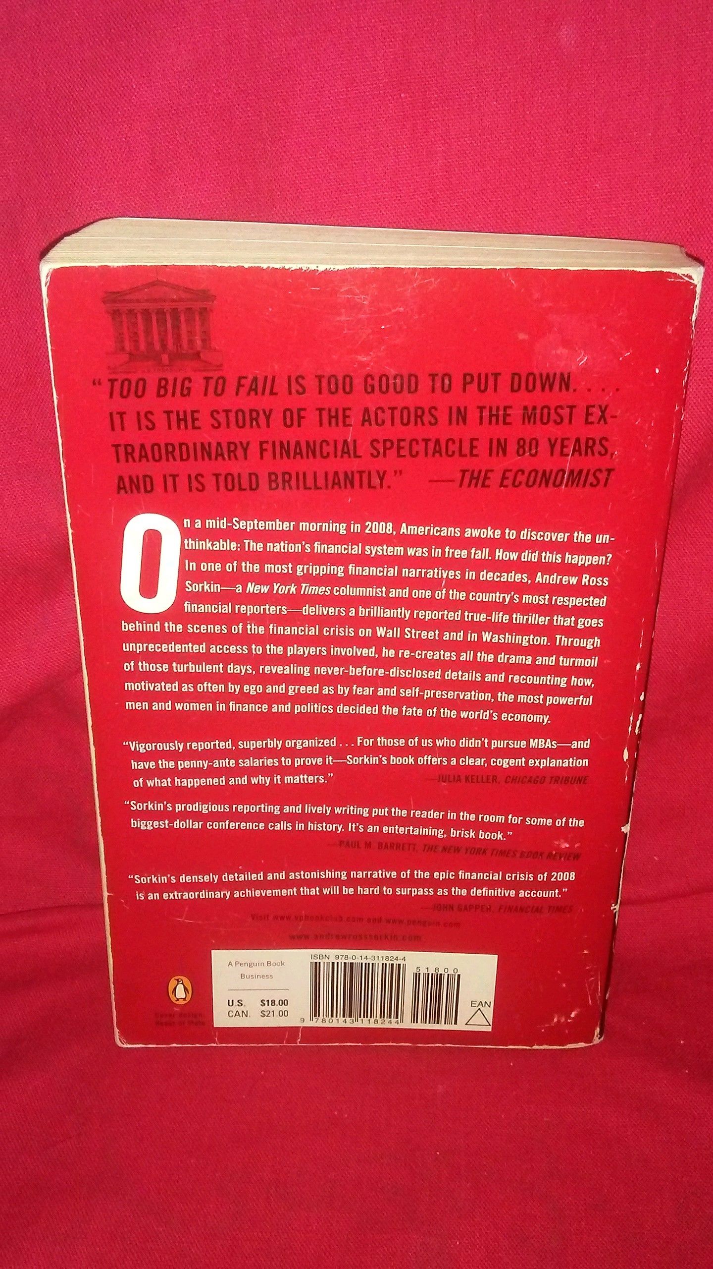 too big to fail book review
